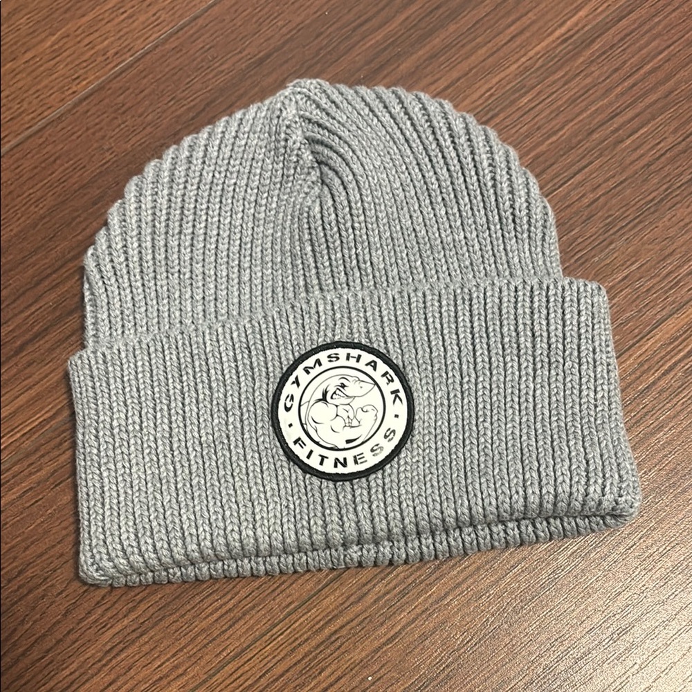 Gymshark Gray Knit Beanie